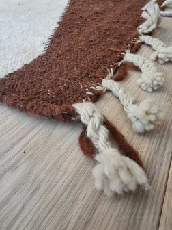 FINCA - flatweave wollen kleed 200x300cm