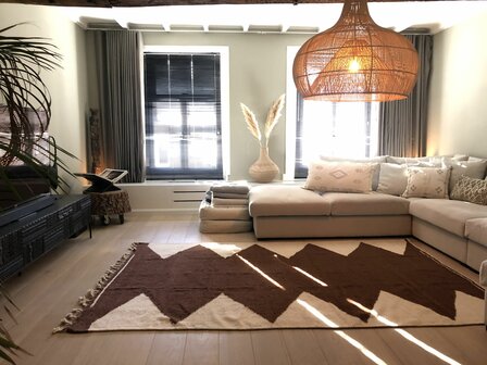 FINCA - flatweave wollen kleed 200x300cm
