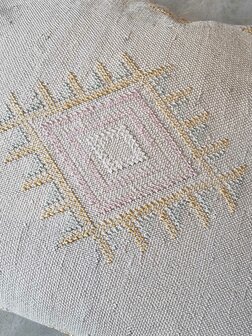 Sabra silk - cactus zijde kussen 50x95cm