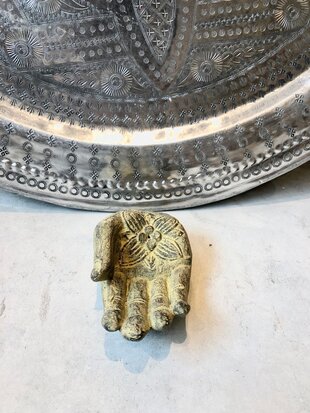 WIEROOK HOUDER STEEN 'HAND OF FATIMA' 