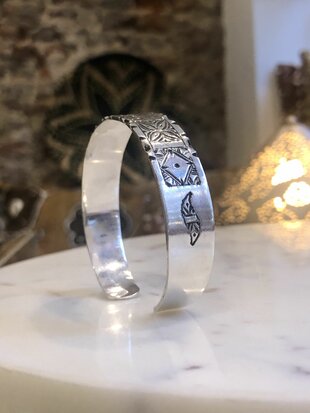 Cuff statement piece - sterling zilver