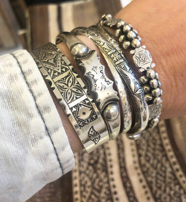 Cuff statement piece - sterling zilver
