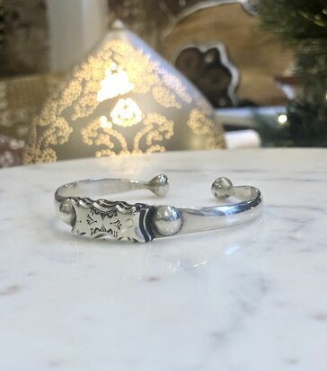 Cuff statement piece - sterling zilver