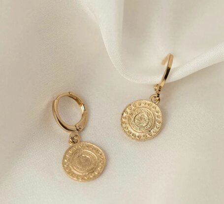 Alba oorbellen - Agape Studio - 24K gold plated
