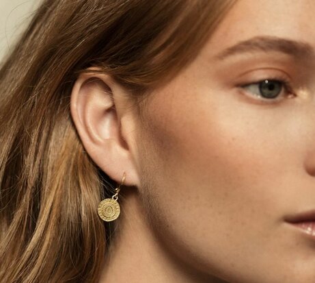 Alba oorbellen - Agape Studio - 24K gold plated