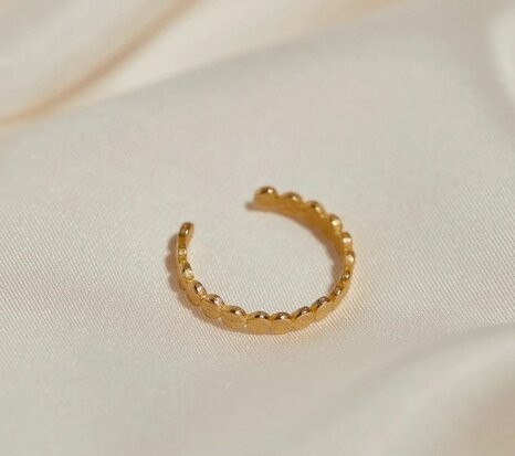 Anatole ring - Agape Studio - 24K gold plated