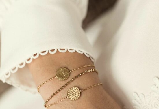 Alba armband - Agape Studio - 24K gold plated