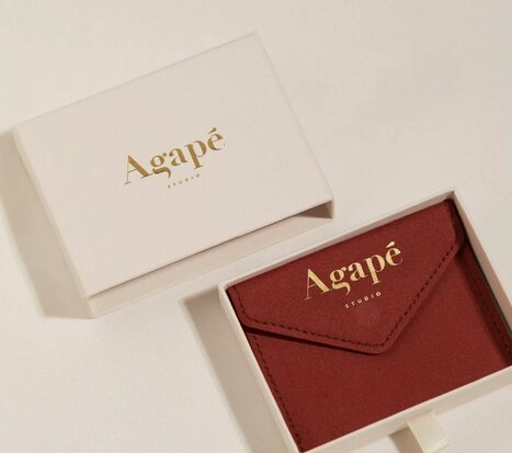 Grace ketting - Agape Studio - 24K gold plated
