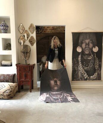 XXL Foto op linnen 94x160cm