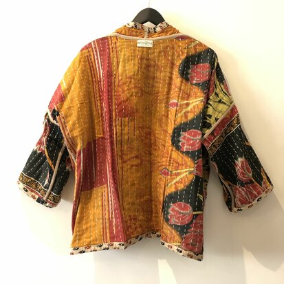 Kantha jack reversible - aan twee kanten draagbaar - free size