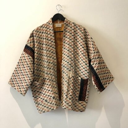 Kantha jack reversible - aan twee kanten draagbaar - free size