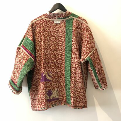 Kantha jack reversible - aan twee kanten draagbaar - free size