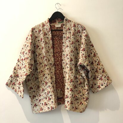 Kantha jack reversible - aan twee kanten draagbaar - free size