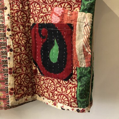 Kantha jack reversible - aan twee kanten draagbaar - free size