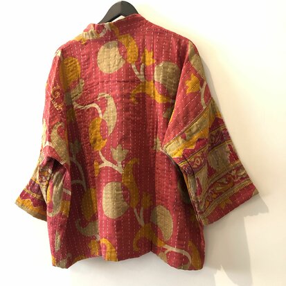 Kantha jack reversible - aan twee kanten draagbaar - free size