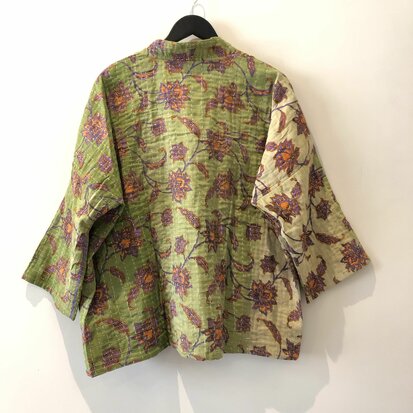 Kantha jack reversible - aan twee kanten draagbaar - free size