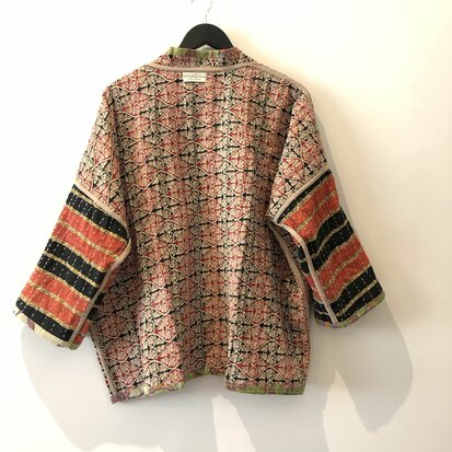 Kantha jack reversible - aan twee kanten draagbaar - free size