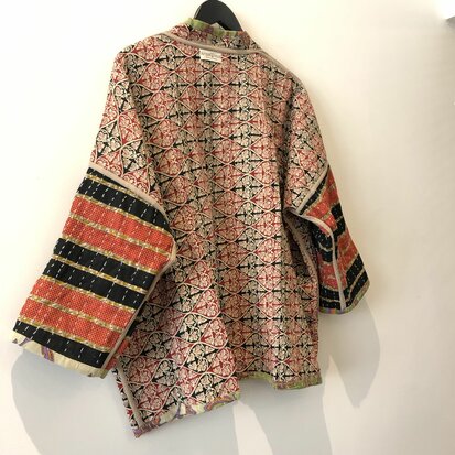 Kantha jack reversible - aan twee kanten draagbaar - free size
