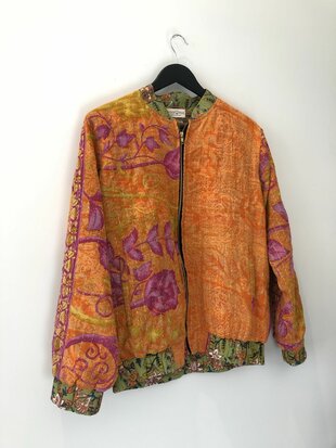 Kantha bomber jack - free size