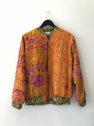 Kantha bomber jack - free size