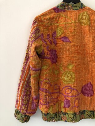 Kantha bomber jack - free size