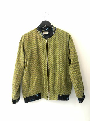 Kantha bomber jack - free size