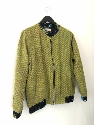 Kantha bomber jack - free size