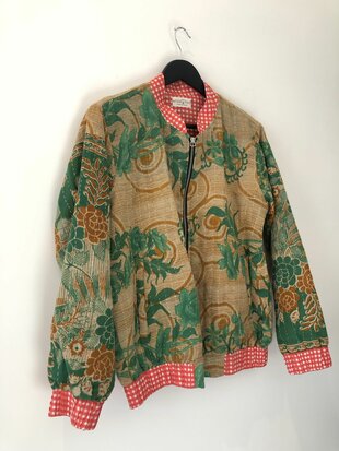 Kantha bomber jack - free size