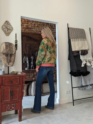 Kantha bomber jack - free size
