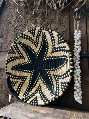 Zeegras wandschaal L - 48cm diameter