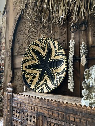 Zeegras wandschaal L - 48cm diameter