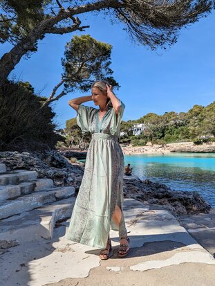 Bohemian goddess jurk 
