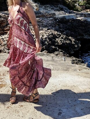 Bohemian summer jurk 