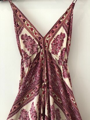 Bohemian summer jurk 