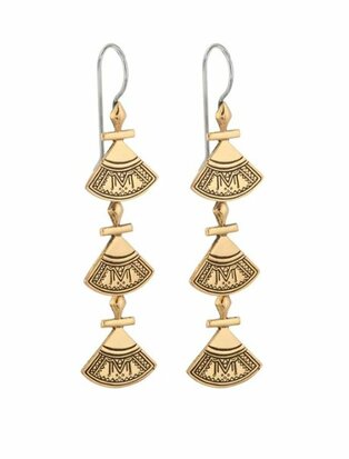 Tryia gold brass - Nakila Collective