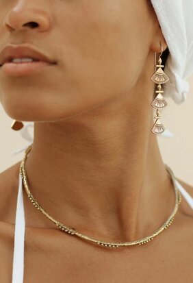 Tryia gold brass - Nakila Collective