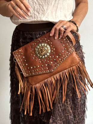 Bohemian Bag Cognac