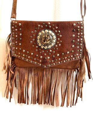 Bohemian Bag Cognac