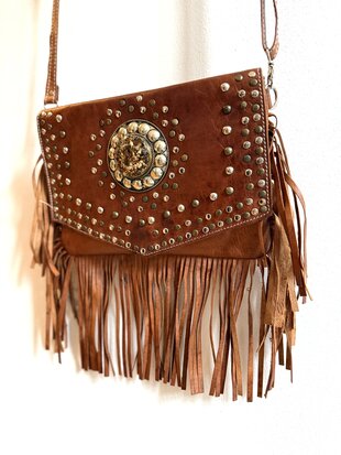 Bohemian Bag Cognac