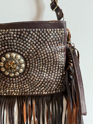 Bohemian Bag Dark Chocolate & Kastanje Bruin