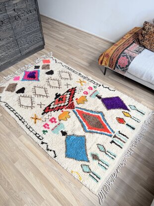Eclcectic berber kleed 125x195cm