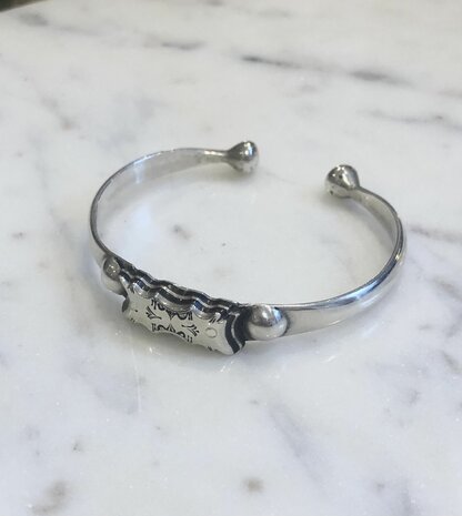 Cuff statement piece - sterling zilver