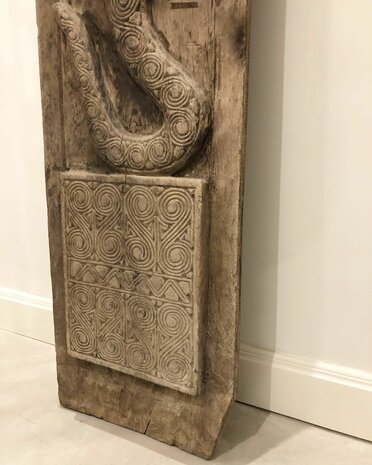 Dogon graanschuur deur origineel antiek stuk uit Mali 190x37cm 