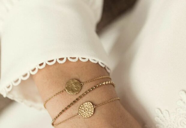 Alba armband - Agape Studio - 24K gold plated