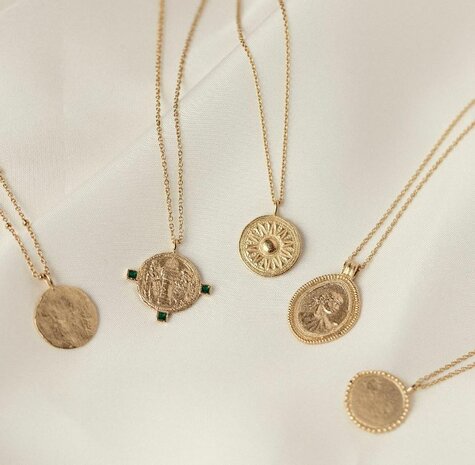 Grace ketting - Agape Studio - 24K gold plated