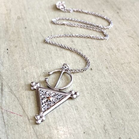 Ketting met Essaouira hanger - Sterling zilver
