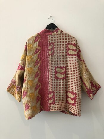 Kantha jack reversible - aan twee kanten draagbaar - free size
