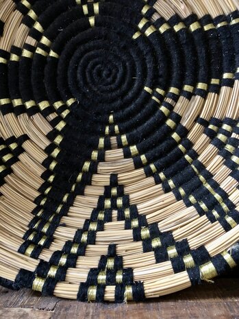 Zeegras wandschaal L - 48cm diameter
