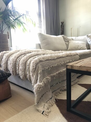 Vintage bruidsdeken (Handira) 110x190cm 