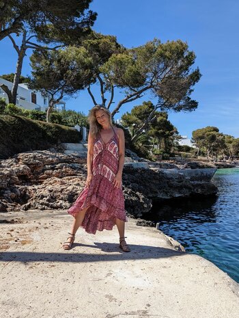 Bohemian summer jurk 
